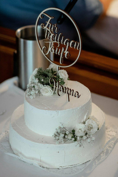 Topper Zur heiligen Taufe