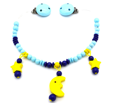 Kinderwagenkette Mond & Sterne