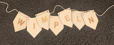 Wimpel 5 Buchstaben