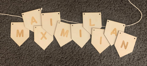 Wimpel 10 Buchstaben
