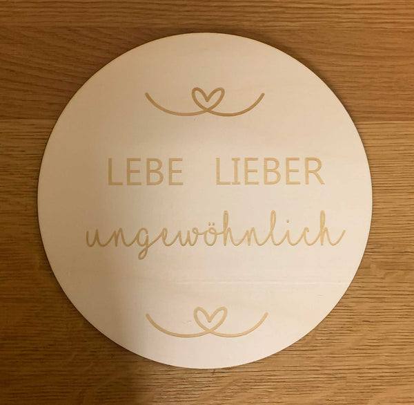 Lebe lieber ungewöhnllich