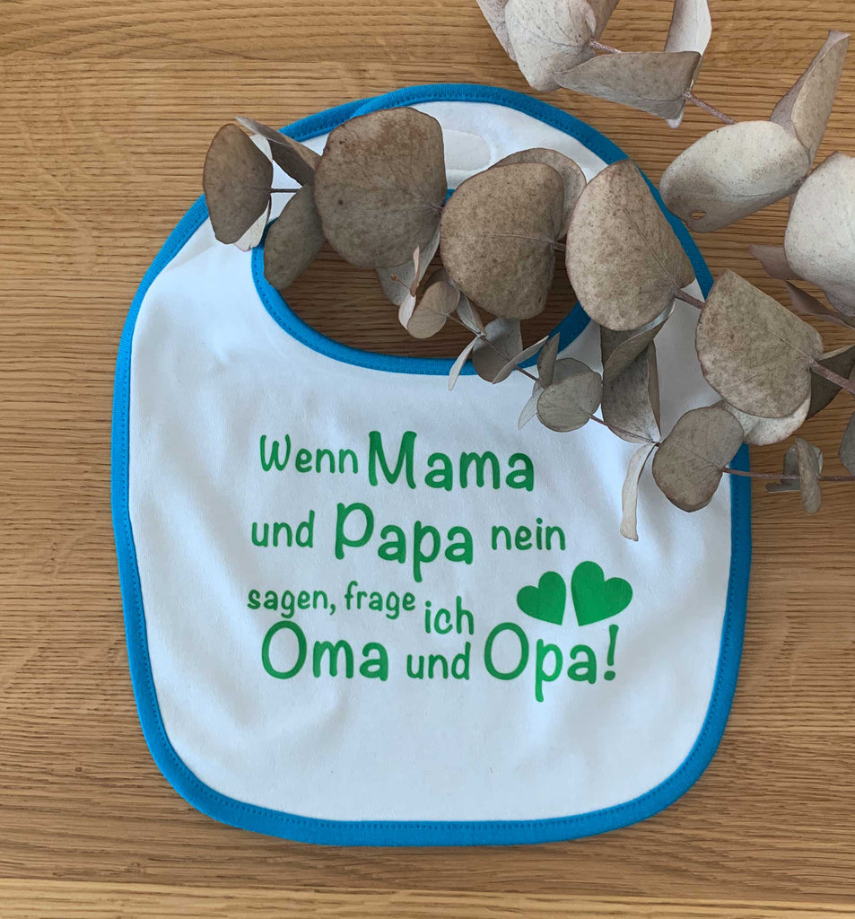Lätzchen mit Spruch HerzStücke