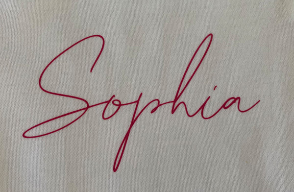 Body und Lätzchen mit Name