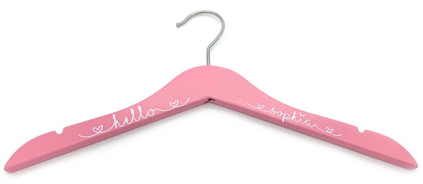 Kleiderbügel Hello
