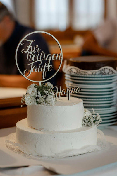 Topper Zur heiligen Taufe